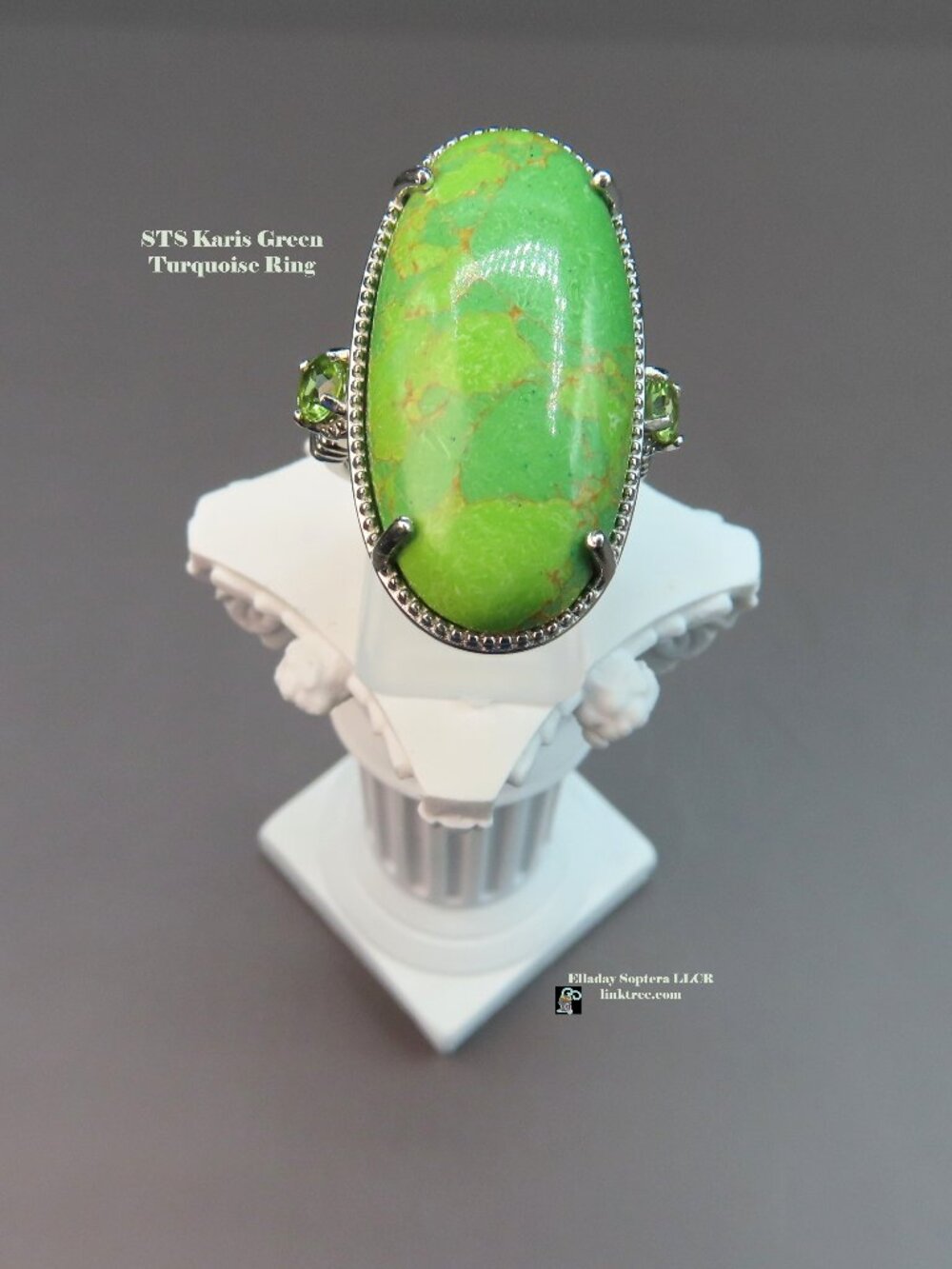 STS Karis Green Turquoise Ring